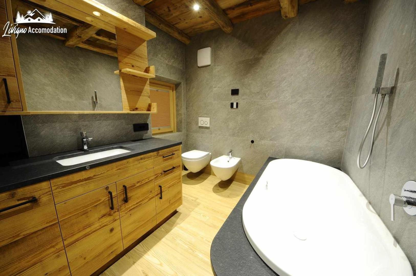 Chalet Lucky Exclusive By Livigno Accomodation Rum bild